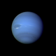 Neptune, the furthest known planet, is used to calibrate measurements of the cosmic microwave background. Image: NASA